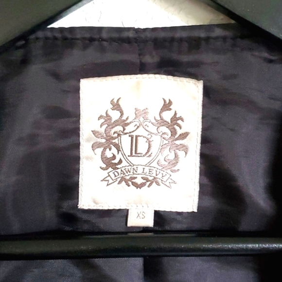 Dawn Levy  Genuine Leather Moto Jacket XS - Picture 4 of 8